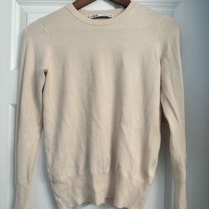 Zara Tan Sweater